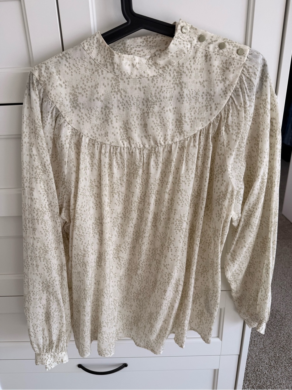 YAYA Women Cream Floral Blouse